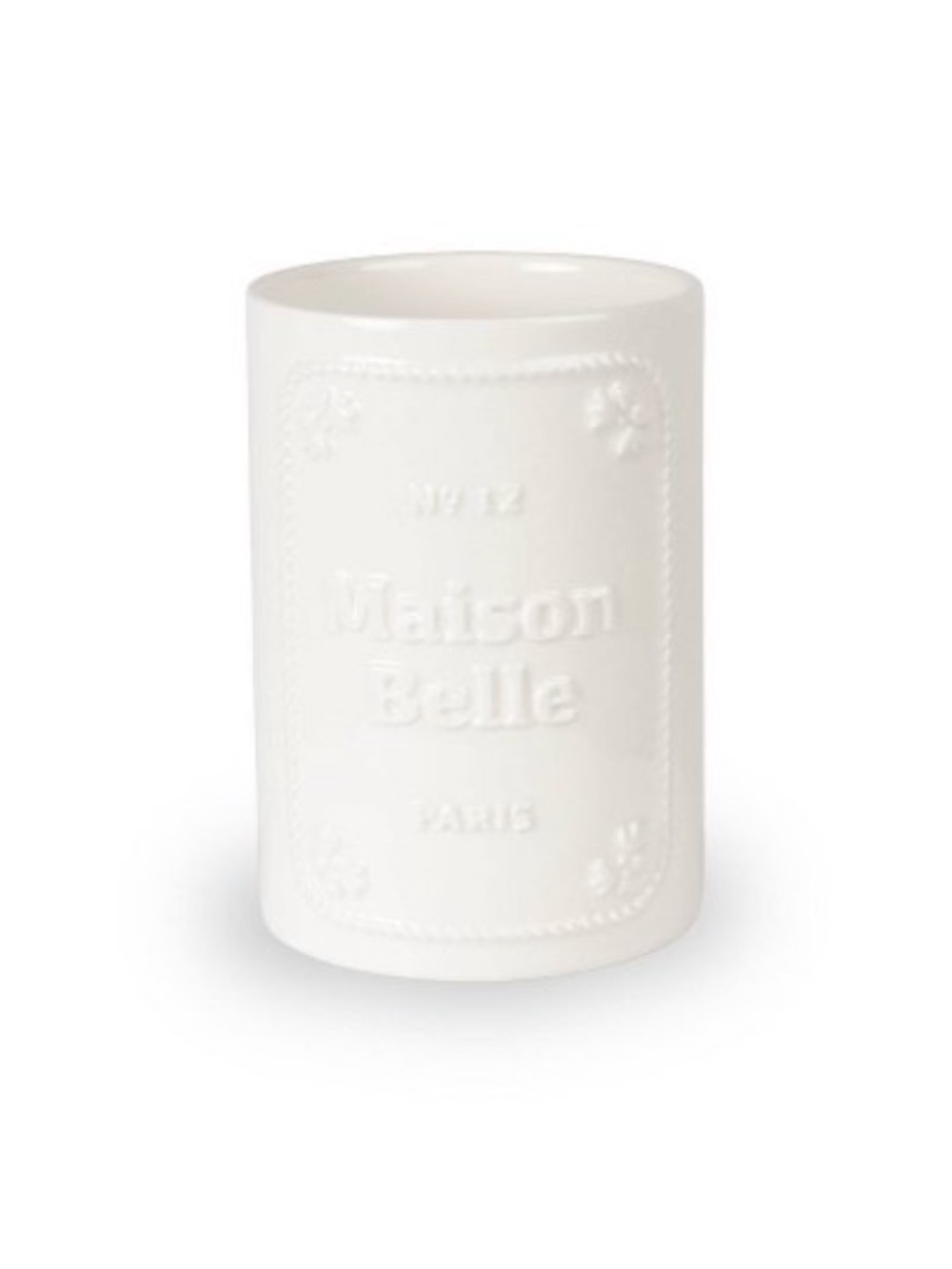 New! Maison Belle Embossed White Ceramic Jar, Target Bullseye’s Playground